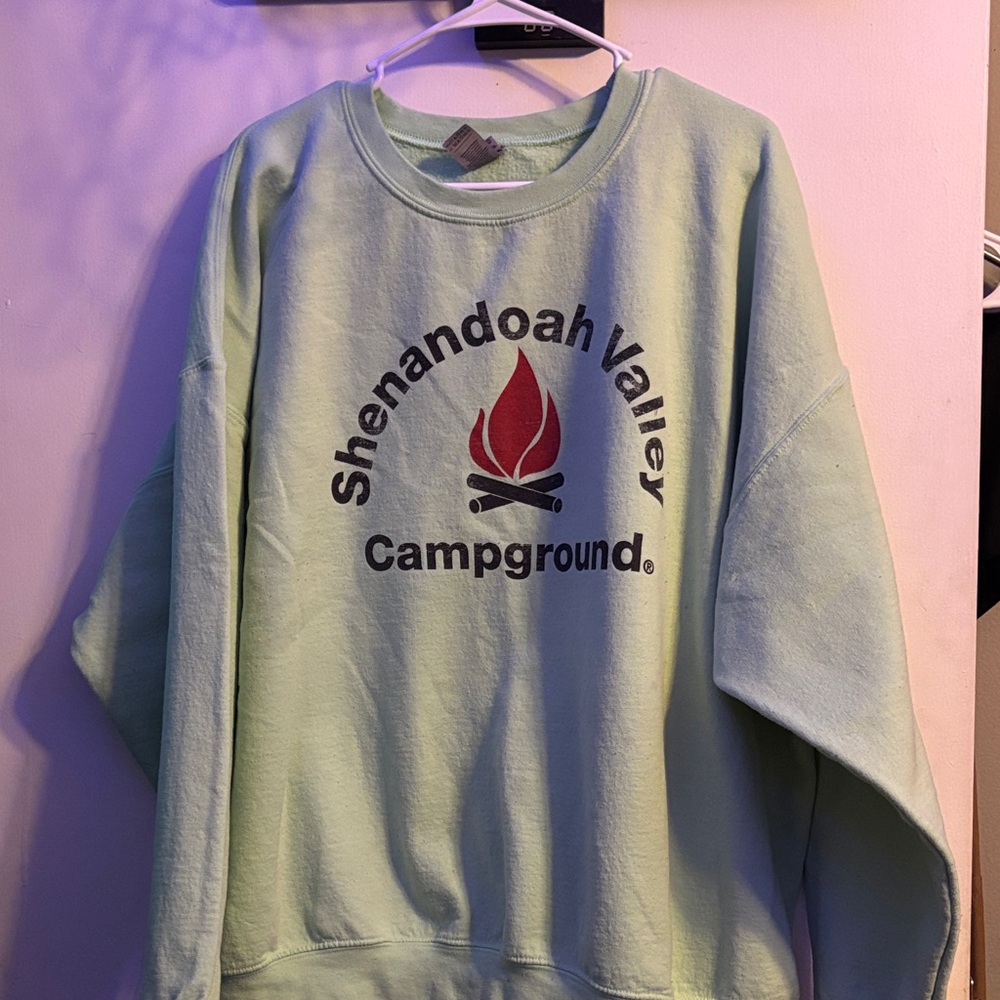 Gildan Mint Green Crewneck Sweater